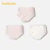 Ropa interior de algodón para niñas Balabala, Calzones infantiles Clase A, Entrepierna antibacteriana para niños pequeños, Paquete de tres en tallas mediana y grande