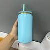 Copo Térmico Sublimático a Vácuo de Camada Dupla Amazon Transfronteiriço 16oz lata de refrigerante Phnom Penh galvanoplastia laser tubo de laser