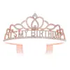 Mi Cumpleaños ES MI CUMPLEAÑOS Carta Corona Cinturón de Cortesía Correa para el Hombro Cinta Brillante traje