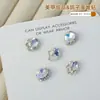 Vídeo de Nail Art Cor Moonlight Ultra Brilhante Tendência Acúmulo de Cristais Diamante Acabamento Pérola Produto Final Coração Irregular Retangular Ângulo Reto Decoração Popular de Diamante