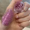 Novedad de Venta Caliente Transfronteriza Arte de Uñas Escamas Gruesas de Colores Rosa Neón Maquillaje Lentejuelas para Uñas Polvo de Espejo Mágico Accesorios para Uñas