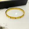Pulsera de Acero Titanio Trébol de Cuatro Hojas """"""Pulsera de Alto Lujo"""" Acero Titanio Chapado en Oro Real de 18K Soporta Dropshipping