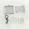 Chaveiro de Acrílico Personalizado DIY Fãs de Estrelas Suporte Periférico Feito à Mão Álbum Comemorativo Pingente de Mini CD