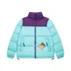 Marca de moda Putian Beijia Face Modelo 1996 700 de poder de relleno Unisex Chaqueta corta deportiva de plumón Abrigo acolchado