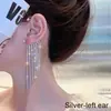 Aretes de Mariposa Plateados Sin Perforación