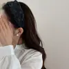 Nueva Diadema de Organza con Puntos Pequeños Moda Diadema de Ala Ancha y Corona Alta Accesorio para el Cabello Pinza para el Cabello Versátil Tocado