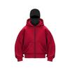 Sudadera con capucha y cremallera de doble capa, diseño único, estilo nuevo de primavera y otoño, estilo callejero holgado para hombres, mujeres y parejas, transfronteriza