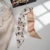 2026 Pañuelo de Seda Goma para el Cabello Bufanda Larga de Seda Diadema de Seda Cinta de Seda Souvenir de Suzhou Hangzhou Caja de Regalo Pañuelo de Seda