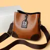 Bolsa de mão feminina transfronteiriça 2026 outono inicial nova moda patchwork bolsa balde grande capacidade para o dia a dia ombro transversal tote bag para mulheres