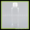 Tapa de rosca botella cuadrada transparente 100ml pesca botella pequeña para medicina líquido de baño champú botella pequeña 100ml botella de líquido de esencia