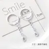 Llavero de anillo de plástico de colores Accesorios para abalorios DIY Colgante de anillo de resorte Gancho de campana Materiales para cadena de teléfono móvil