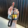 Llavero de Lámpara de Viento Mini Retro Llavero de Luz de Vela Electrónica Luz Ambiental Decorativa Colgante Pequeño para Bolsa de Regalo