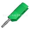 J.10032 * 4mm conector banana enchufable sin soldadura alta corriente Cola enchufable banana con jack de 4mm se puede insertar y continuar