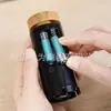 Molinillo Eléctrico Transfronterizo de Amazon Multicolor Molinillo de Pimienta y Sal Marina a Batería Color Máquina Sazonadora de Pimienta