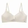 Ropa interior especialmente formulada en tono de piel para mujer, soporte antigravedad, previene la flacidez, sin costuras, soporte lateral, realza, sin copas vacías, sujetador de espalda ultra baja hermoso