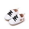Sapatos Casuais Novos para Bebês de Primavera e Outono Estrela de Cinco Pontas Respiráveis Sola Macia Antiderrapante Sapatos para Crianças Pequenas BXC4017-4018