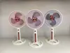 Novo Ventilador de Mão Portátil Grande Recarregável por USB Ventilador de Mesa com Vento Forte de Três Velocidades Presente Transfronteiriço