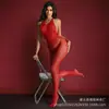 Lingerie Europeia e Americana Plus Size de Renda Transfronteiriça, Uniforme Sedutor com Costas Nuas em Renda e Tela, Peça Única Sexy de Renda e Tela Sem Tirar, Alta Elasticidade Sexy