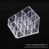 Regalos promocionales Taobao Tmall Caja de almacenamiento de lipstick transparente de 9 compartimentos Caja de almacenamiento de esmalte de uñas creativa coreana