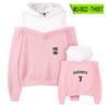 Slam dunk Xiangbei anime periférico abrigo de mujer suéter fresco con capucha de mujer primavera y otoño sudadera con capucha de hombros descubiertos