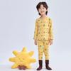 Conjunto Térmico de Otoño e Invierno Ropa Interior Infantil Categoría a Ropa de Otoño para Niños y Niñas Ropa para el Hogar para Bebés Pijama para Bebé Algodón Puro