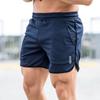 Shorts de Fitness Muscle Kid Verão Calças Esportivas Masculinas Calças de Cinco Pontos Respiráveis Largas Calças de Treinamento para Corrida Calças de Comprimento Médio