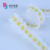Colorido em estoque Elástico Inter Cor Xadrez Renda Pequeno Floral Elástico Boneca DIY Artesanal Doce Fita Decorativa