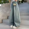 Jeans para niñas primavera y otoño 2026 nuevos elegantes y a la moda casual pantalones curvos de otoño para niñas mayores