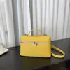 Moda Transfronteriza Bolso de Mano Versátil de Nicho para Mujer Modelo Nuevo 2026 Bolso Cuadrado Pequeño Casual Simple con Textura, Bolso de Hombro Cruzado Único