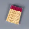 Escovas Descartáveis de Madeira para Cílios Atacado, Pincéis de Maquiagem de Bambu, Escovas Espirais para Curvar Cílios, Escovas de Cílios Portáteis