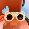 Óculos de Sol Infantis, Óculos de Sol Infantis com Desenho de Asas de Anjinho, Óculos de Sol com Proteção UV para Bebês, Óculos Polarizados Fofos