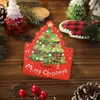Tarjetas de felicitación navideñas, tarjetas de regalo, tarjetas de regalo de panadería para floristerías, tarjetas de regalo pequeñas, tarjetas con mensajes de bendición del fabricante al por mayor