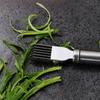Cortador de Cebolla Grueso de Acero Inoxidable al por Mayor Herramienta para Cortar Cebolla de Cocina Casera Cuchillo para Cebolla Cortador de Rebanadas de Jengibre