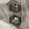 Caja de Almacenamiento para Lavabo de Baño Montada en Pared para Toallas Faciales Desechadas, Organizador de Lavabo de Baño sin Taladro para Artículos Varios
