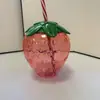 Taza de Fruta con Forma de Fruta (Cactus, Piña, Fresa, Sandía, Limón) de Plástico Galvanizado para Beber de Amazon, la Más Vendida, 20 oz