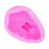 Molde de Silicone de Coelho Estéreo Pudim Chocolate Cubo de Gelo Vela de Aromaterapia Molde de Gesso Decoração Criativa para Assar