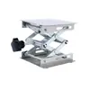 Plataforma Ajustable de Acero Inoxidable para el Hogar 100*100 Base Ajustable con una Capacidad de Carga de 5 kg, Soporte Ajustable Fijo Horizontal