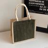 Bolsa de linho de alto valor nova ins all-match, grande capacidade, bolsa de viagem para estudantes e mulheres