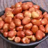 Cacahuates Fritos Crujientes como Snacks, Cacahuates Cocidos con Piel Roja, Sabor Original Salado, Nuevos Snacks Bolsas Comerciales de 2.5kg
