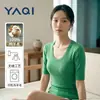 100% Lavável à Máquina Lã Nova Camiseta de Manga Curta Malha Sem Costura Gola U Gola Redonda Slim-Fit Top Feminino