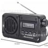 EletreeRX-BT499V comercio exterior transfronterizo nuevo radio solar subwoofer altavoz de tarjeta