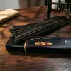 Incensário Tesouro Preto Dourado Incensos Naturais para Casa Aromaterapia Interna Fragrância Duradoura Incenso Não Comum Incenso do Tibete Incensários Tesouro Preto