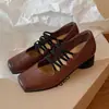 Sapatos Mary Jane de Design Nicho Retro Francês para Mulheres 2026 Nova Moda Início da Primavera Salto Grosso Tiras Sapatilhas para Mulheres