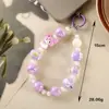 Cadena para Teléfono Móvil con Letra 'm' de Dibujos Animados Lindos, Pulsera Anti-Pérdida con Colgante, Cadena para Cámara CCD con Cuentas Hecha a Mano, Cadena para Teléfono Móvil al por Mayor