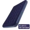 Cama inflável de flocado de PVC dobrável de viagem, almofada inflável dobrável portátil, acampamento ao ar livre, cama de ar para casa, fabricantes, atacado