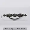 Nova Decoração de Casa Estilo Chinês Armário Antigo para Casa Puxador de Gaveta de Bronze Caixa de Madeira Caixa de Presente Liga de Zinco Puxador de Barra