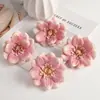 Nuevo estilo nórdico cabeza de peonía de bambú flor artificial de simulación dalia decoración del hogar material hecho a mano DIY