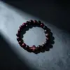 Pulsera Cruz de Sándalo Natural Más Vendida de Amazon, Cuentas de Madera Vintage para Rezar, Pulsera de Madera Unisex