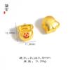 Nuevo Clásico Vietnamita Moneda de Arena Caballo Gato y Perro Garra Palabra Rica Fortuna DIY Pulsera de Cuentas Cuerda para el Cabello Accesorios de Joyería