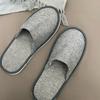 Pantuflas Desechables de Hotel, Pantuflas de Verano de Algodón y Lino con Suela de Lona Antideslizante, Hotel Salón de Belleza B&B Hospitalidad al por Mayor